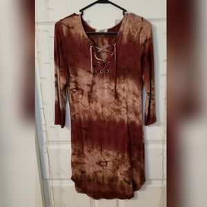 Tie die dress